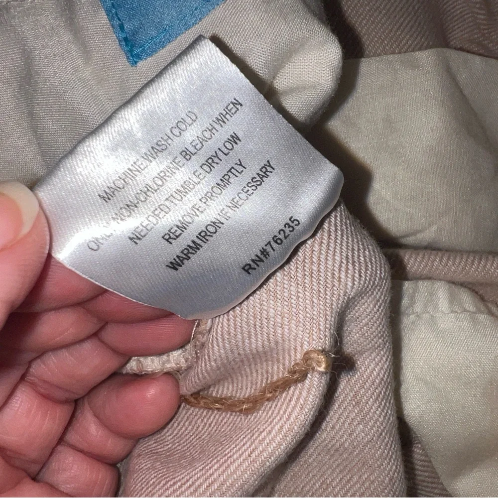 Boca Classics Island Wear Men's Cargo Shorts Tan‎ size Large pockets EUC!